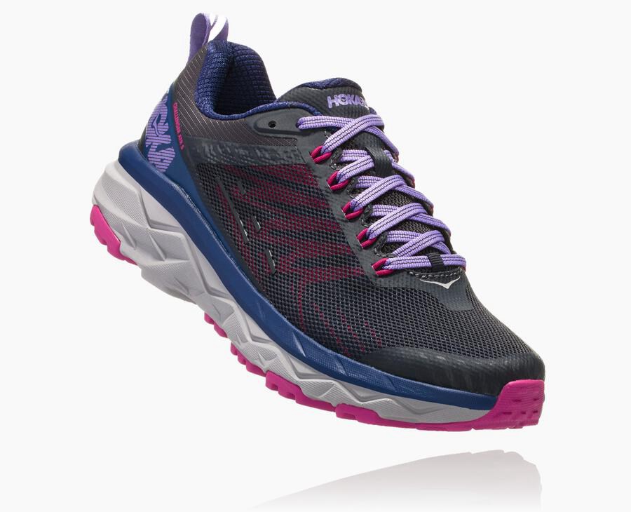 Trail Shoes Womens - Hoka One One Challenger ATR 5 - Black - EYTBNZR-09